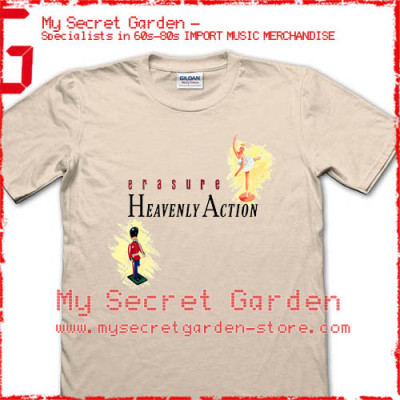 Erasure - Heavenly Action T Shirt 